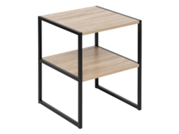 Mesa de Cabeceira Aliaj FIVE Ferro MDF Bege (40x40x50cm)