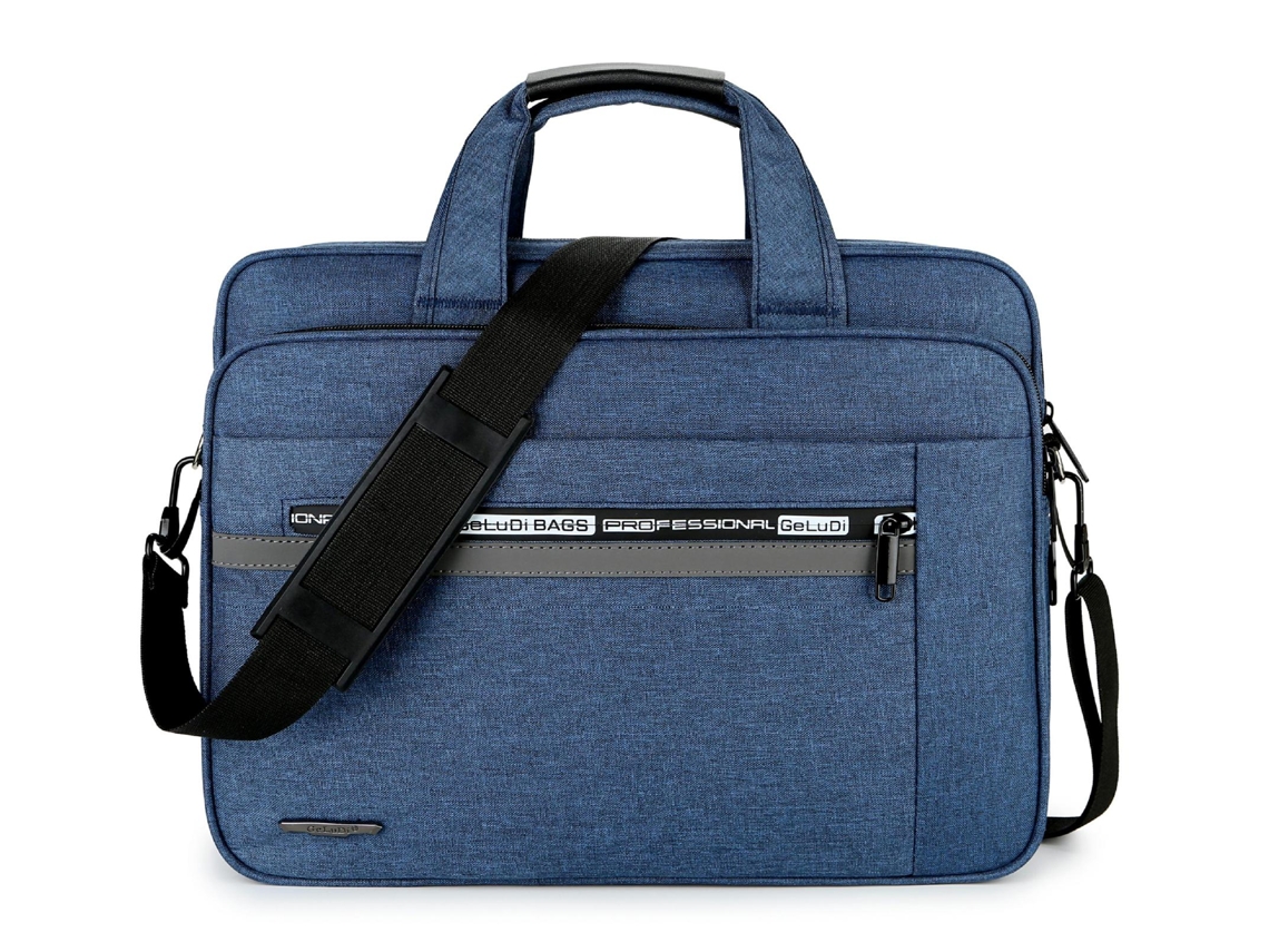 Bolsa Para Laptop, Bolsa De Ombro, Bolsa Para Laptop Masculina E Feminina, Azul 15 Polegadas Yunzii