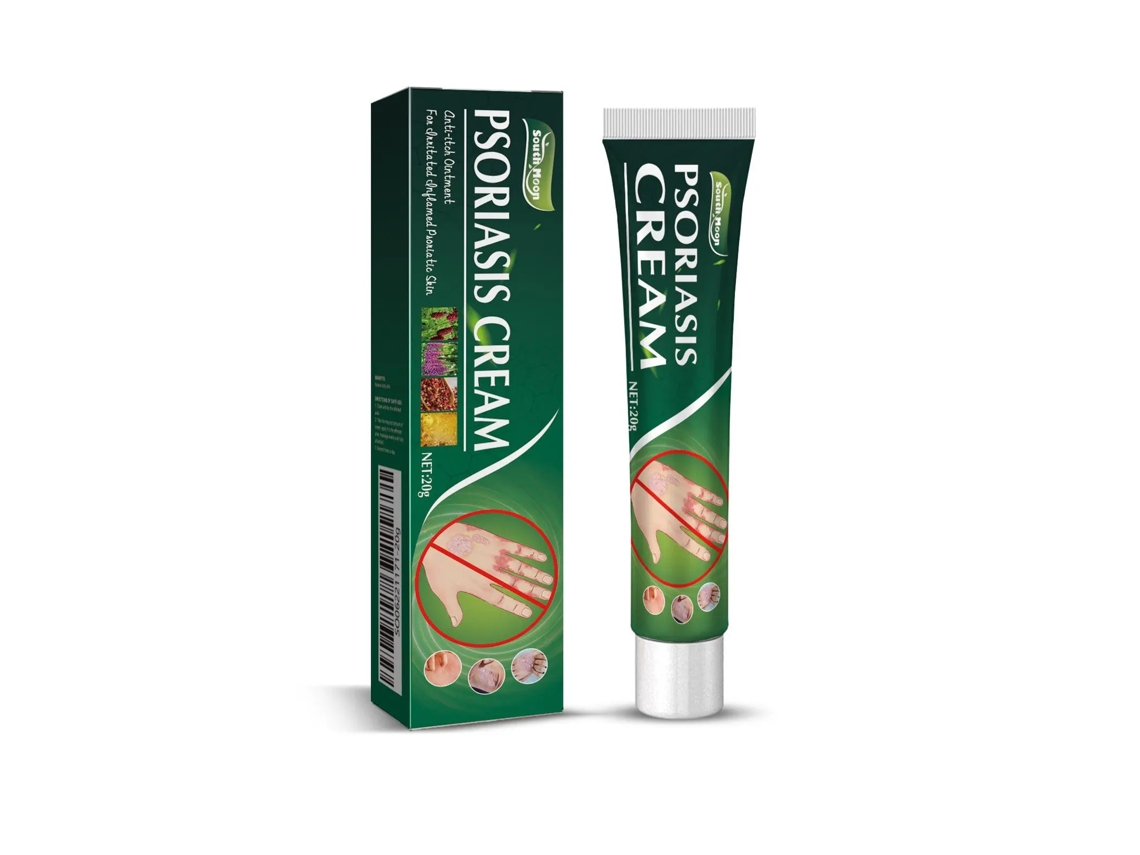 O creme South Moon trata psoríase e tinea.