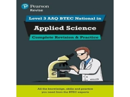 Livro Pearson Revise Level 3 AAQ BTEC National in Applied Science Complete Revision and Practice de Nigel Saunders (Inglês)