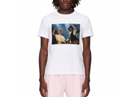 Rockinstone Bill And Ted White Adult T-shirt Size:s