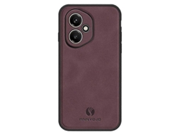 Yuru capa de Celular Honor 400 5g em Couro Pu + Pc + Tpu Anti queda com Proteção Aprimorada Vinho (global)