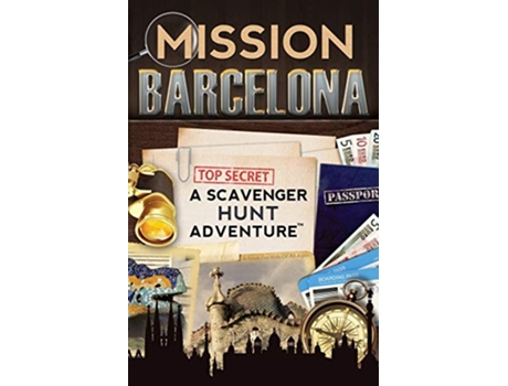 Livro Mission Barcelona A Scavenger Hunt Adventure Travel Guide For Kids de Catherine Aragon (Inglês)
