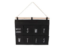 Bolsa de armazenamento de parede com 8 bolsos para porta, multifuncional e econômica de espaço S/MARCA