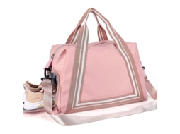 Bolsa De Viagem Duffel Com Compartimento Para Sapatos, Bolsa De Academia Tote De Overnight Para Mulheres