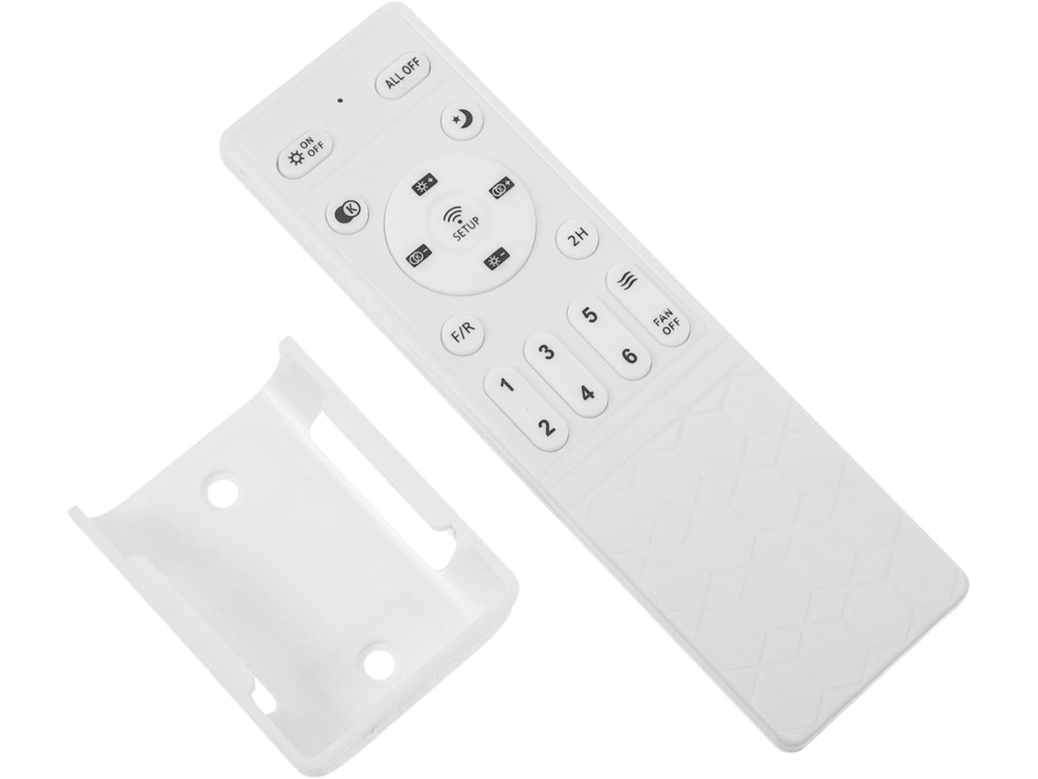 Controle Remoto Para Ventilador De Teto Com Transmissor E Luz (plástico)
