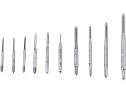 Conjunto De 10 Mini Machos Manuais M1 A M3 Para Máquinas, Machos De Roscar, Machos De Roscar Manuais, Conjunto De