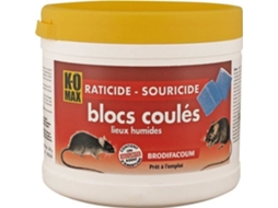 Bloco de Mousecida Raticida Komax 240 gGeb