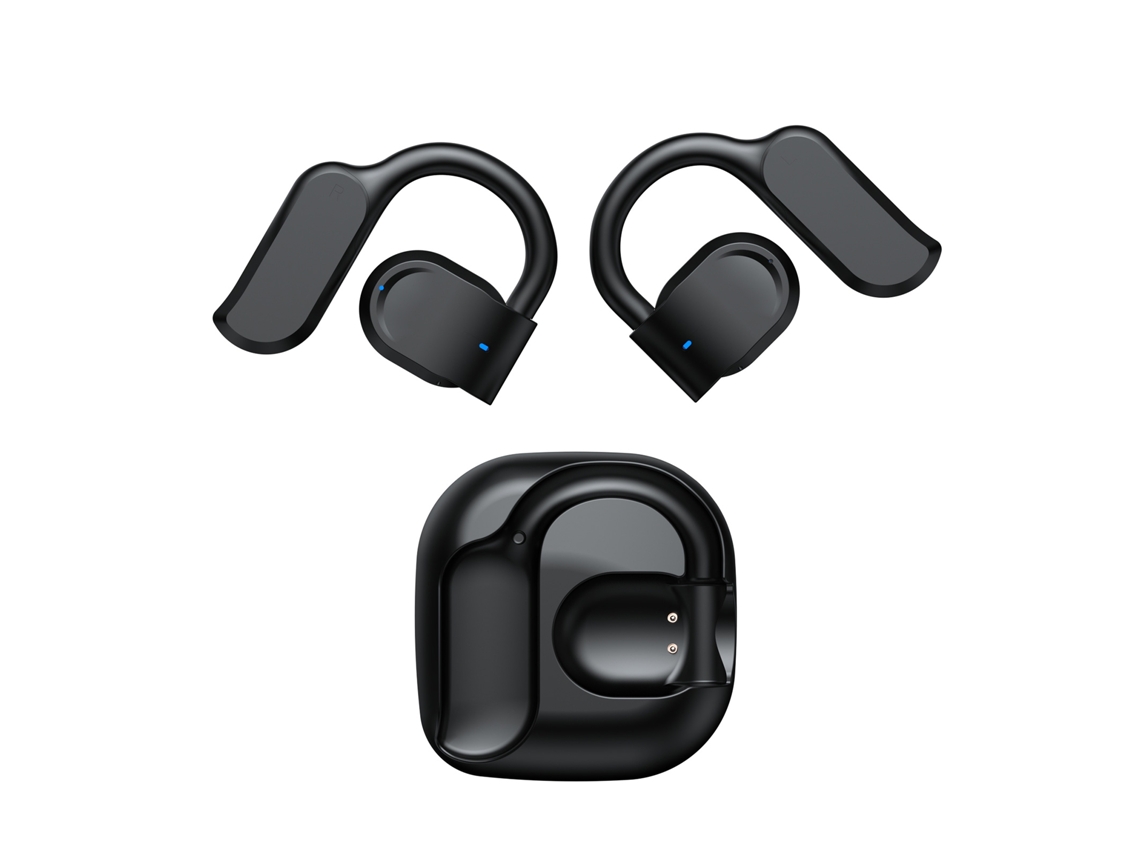 Auriculares Inalámbricos Bluetooth 5.4 con Gancho, Micrófono, Control Táctil, Resistencia al Agua Ipx5 y Estuche de Carga | S/MARCA