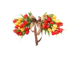 Laxiscreed Decoração De Parede Com Fronha Para Portas, Casamentos, Flores E Festas De Verão Primavera