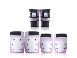 Conjunto de Proteção BRILVIBERA para Snowboard, rosa e roxo, tamanho P