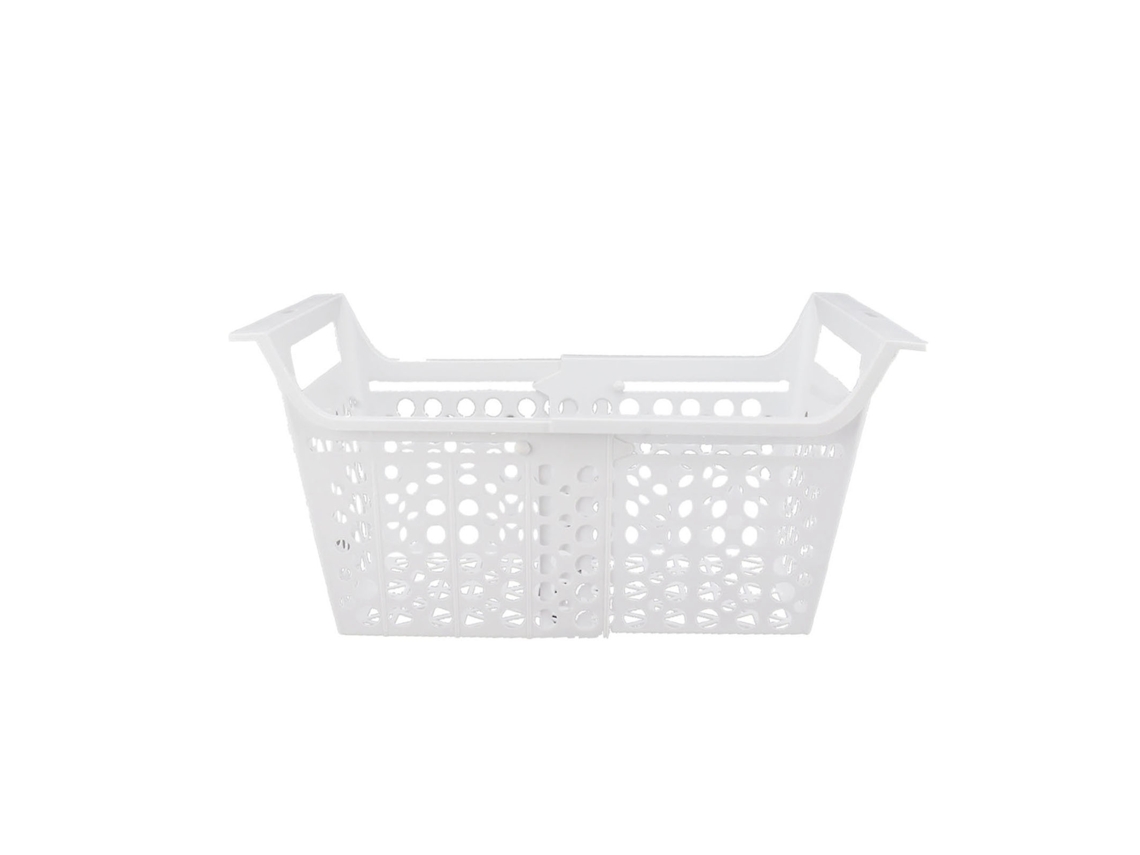 Cesta Organizadora para Freezer Extensível Aço Inox 20kg | S/MARCA