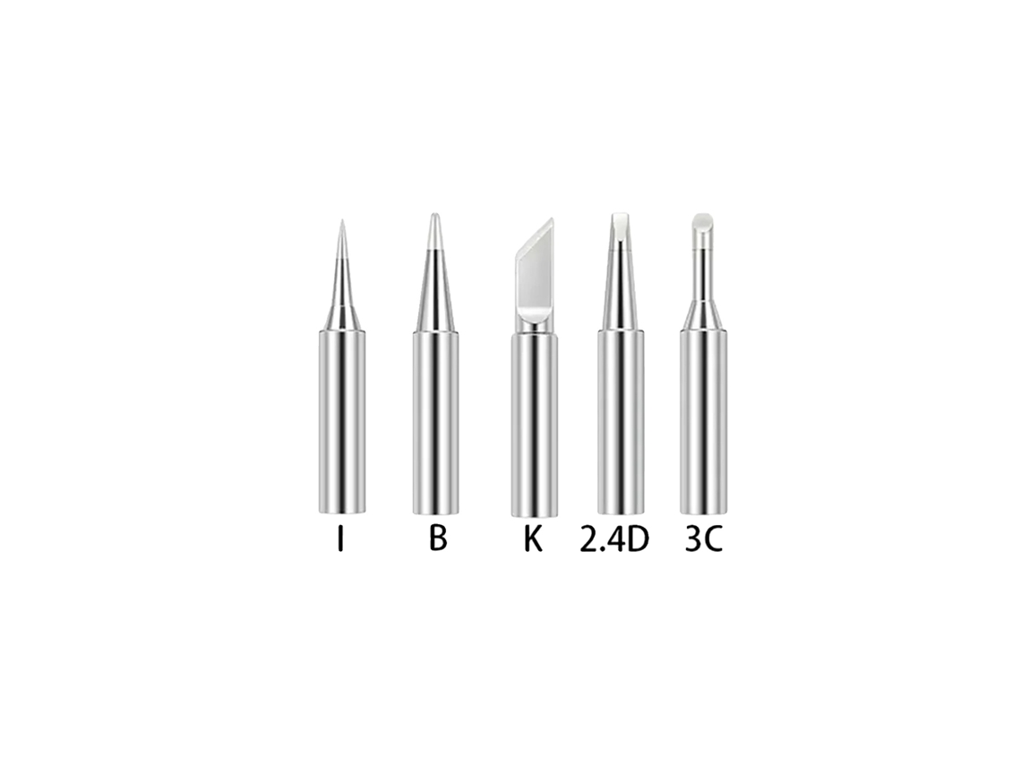 Pontas De Ferro De Solda, Núcleo De Cobre, Formas Versáteis, Prateado 5pcs