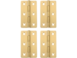 Abaodam Conjunto De 4 Dobradiças Cobre Para Piano, Ideais Para Caixas De Madeira E Artesanato, Com Rolamentos Grossos