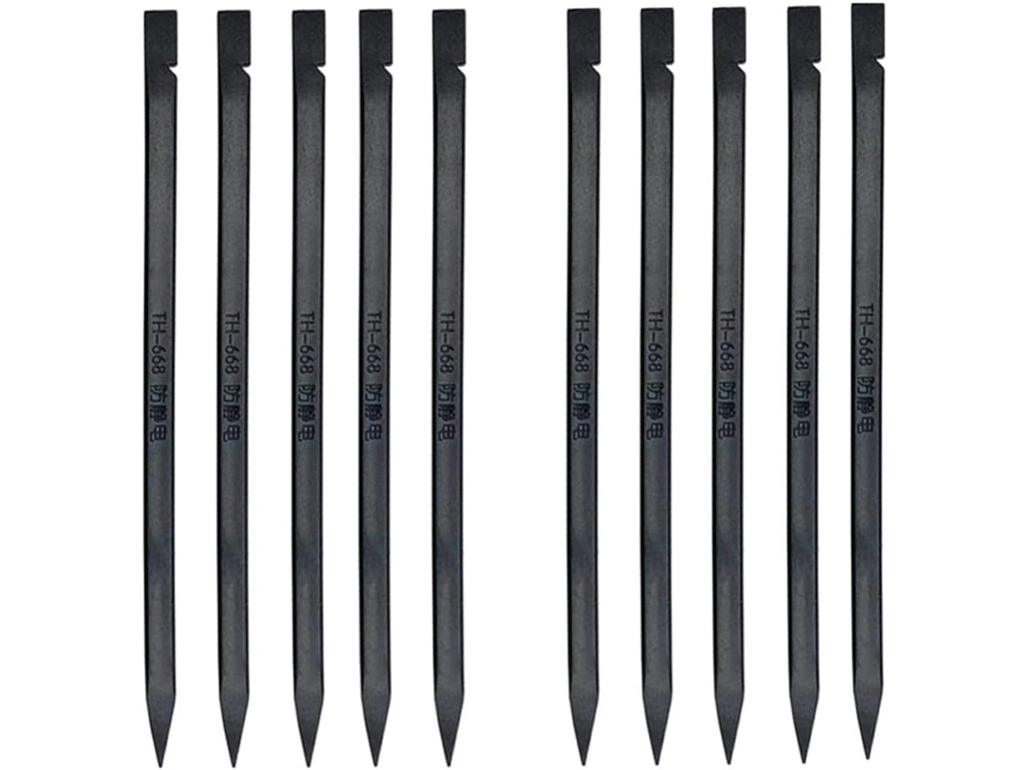 Espátula Antiestática De Plástico Preto, 30 Peças Para Desmontagem.