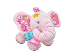 2026 sino de Elefante Multifuncional de Pelúcia Super Macia com Som e Música 18cm