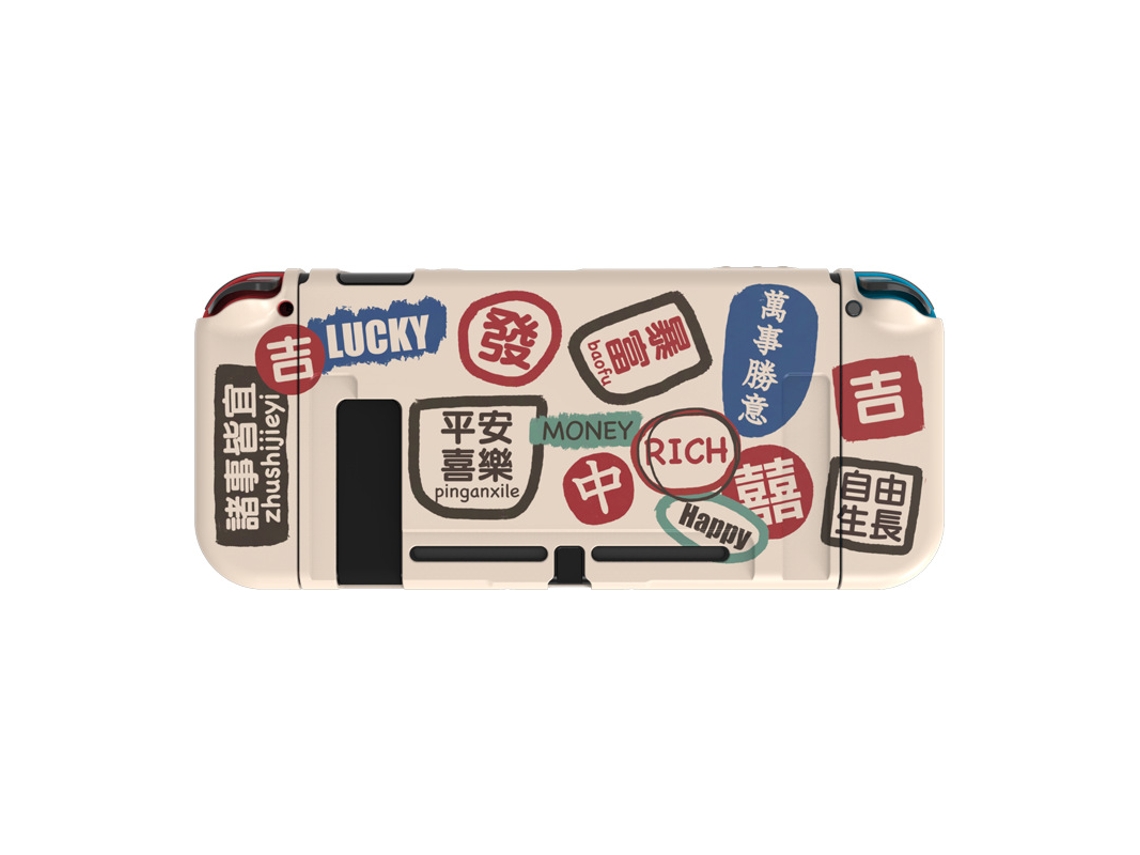 Capa protetora Encaixável para Nintendo Switch, capa fina e macia de TPU para console NS e controles Joy com BRILVIBERA