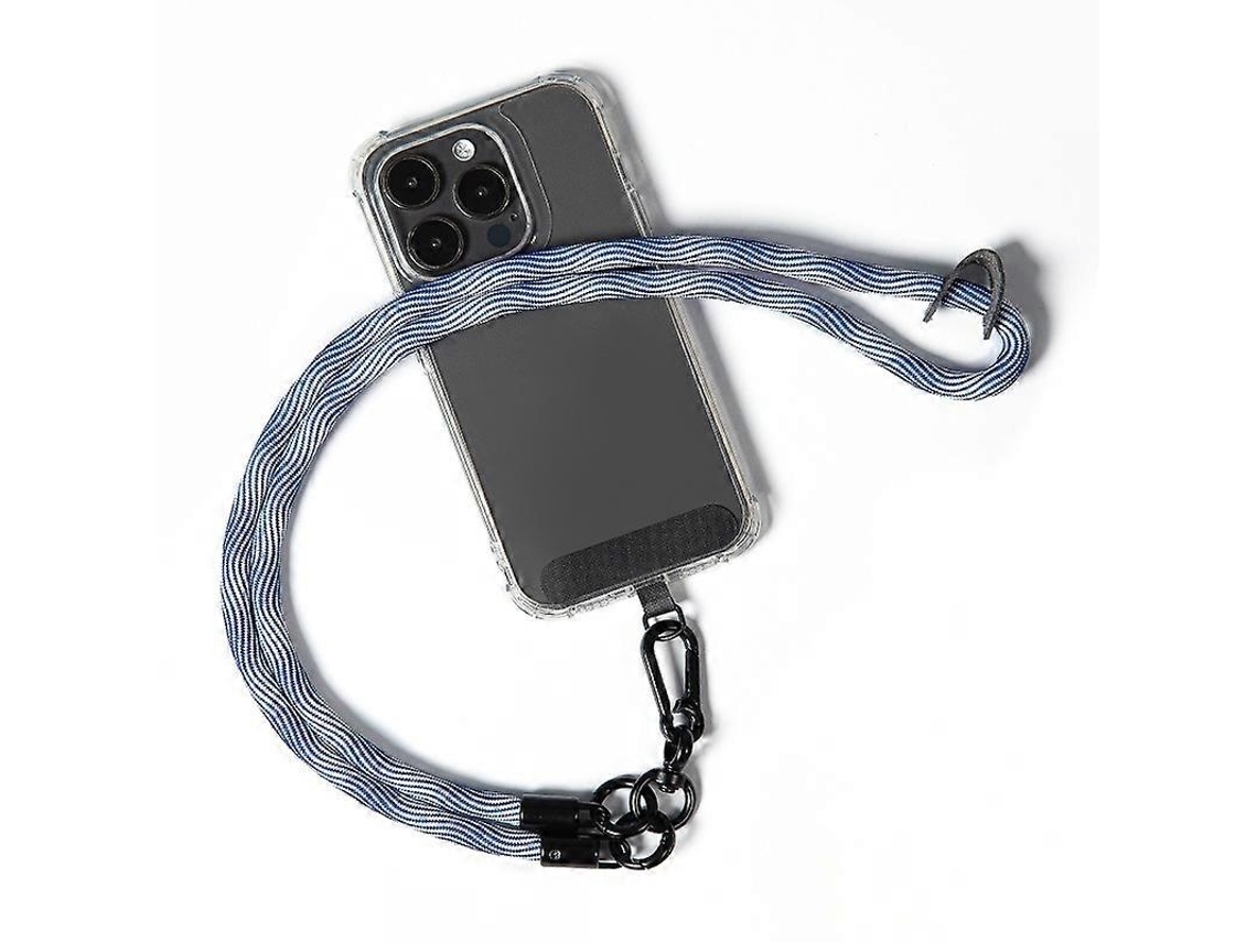 Lurelia Cordão Para Telemóvel Anti-queda De Pulso Para Pescoço Com Fivela Metálica 120 Cm