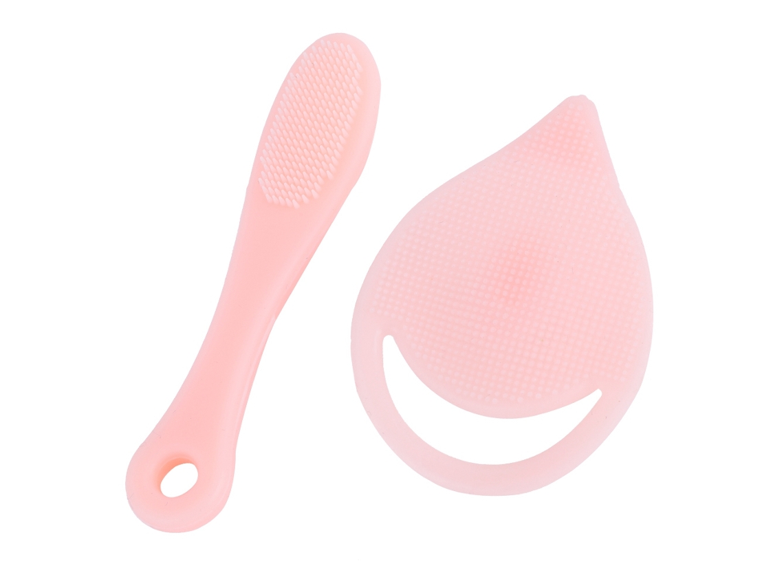Pincel De Limpeza Facial De Silicone Para Poros E Massagem