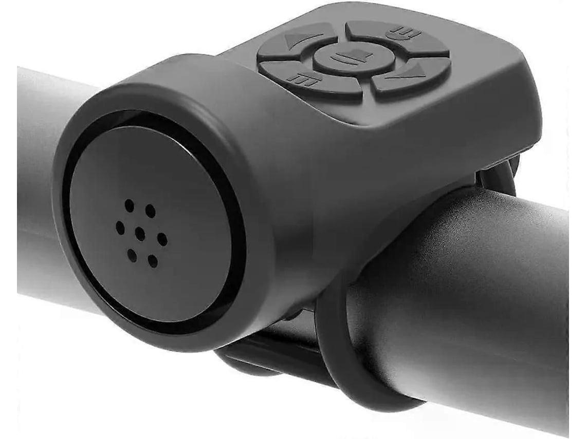 Buzina Elétrica Para Bicicleta, Campainha Para Bicicleta, 120 Db, Buzina Potente Para Bicicleta Com 4 Modos De Som + Alarme Vibratório, À Prova D