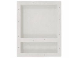 Maison Exclusive - Habitáculo Chuveiro C/ 2 Compartimentos 41x51x10 Cm Branco Mate