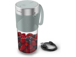 Liquidificador MOULINEX Portátil Light Mix Eucalipto LM1C0410 (3 L - Sem fios)