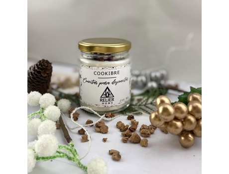Vela de Cera de Soja Aromática Cookbre Biscoito de Gengibre 250 Ml FIXPARTS CBB SHOP