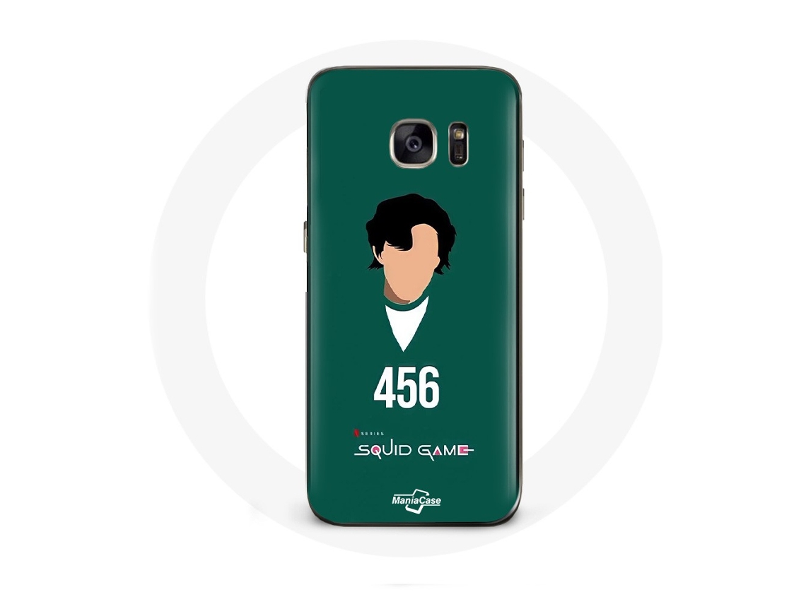 Capa para Samsung Galaxy S6 Edge Squid Game Seong Gi hun número 456