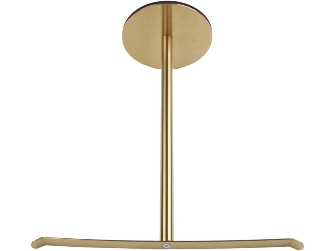 Suporte Para Toalhas Em Dourado Escovado Bancada De Banheiro,