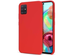Capa Samsung Galaxy A71 HONGWE. Vermelho
