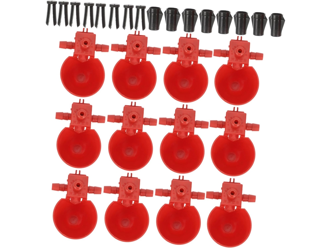 Conjunto de 30 bebedouros automáticos para pombos e galinhas SFUSHOS