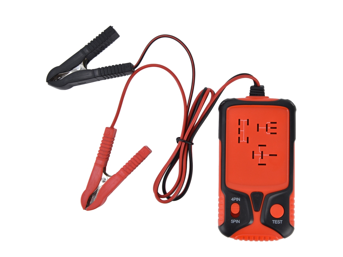 Kit de Teste de Relés Automóveis 12v LAXISCREED em Vermelho