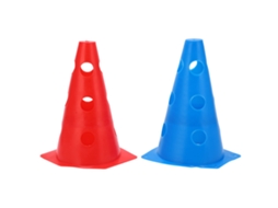 Cones De Treinamento Multicoloridos 23cm/9.1in Para Futebol Basquete Patinação Portáteis