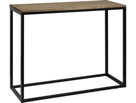 Aparador  iCub (Preto - 35 x 120 x 82 cm - Madeira e Metal)