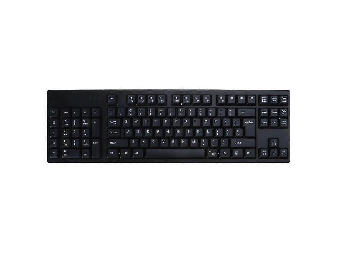 Teclado Ergonômico Para Canhotos Com Teclado Numérico Integrado E Conectores Usb Everley891