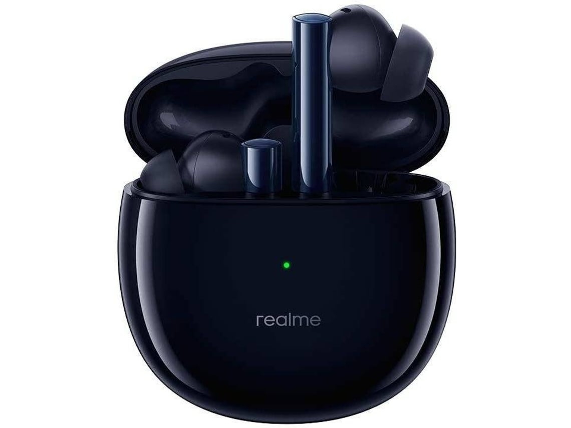 Auriculares Bluetooth True Wireless ENZONS Realme Buds Air 2  Cancelamento de Ruído Tws  In-Earpreto