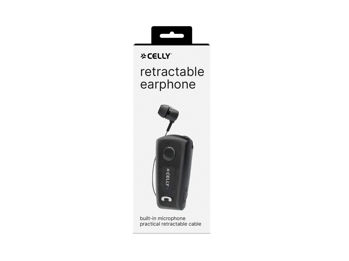 Bhclip Auscultadores Com Fios Intra Auditivo Chamadas/música/desporto/dia A Dia Usb Type C Preto Celly