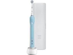 Escova de Dentes Elétrica ORAL-B Pro 1 750 Cross Action Azul