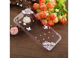 Capa Criativa com Pisca para iPhone 6 Vermelho EOOCOO