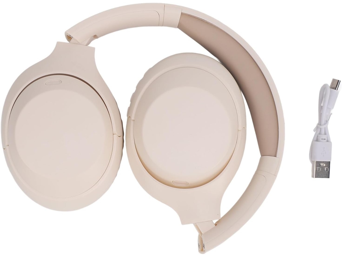 Fones De Ouvido Bluetooth Sem Fio, Estéreo, Com Graves Profundos, Cancelamento De Ruído E Longa Duração Da Bateria