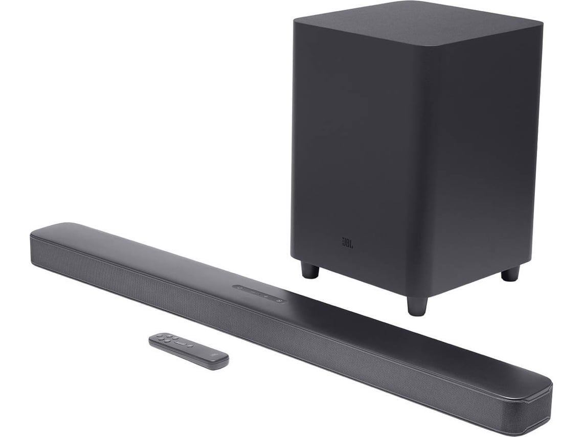 Soundbar JBL Bar 5.1 Surround (Outlet Grade A - 5.1 - 550 W - Subwoofer Sem  Fios)