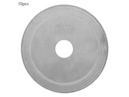 10 Peças Discos De Corte Diamante Ultradelgados 100mm Para Jade Vidrio (100*20*0.4mm)