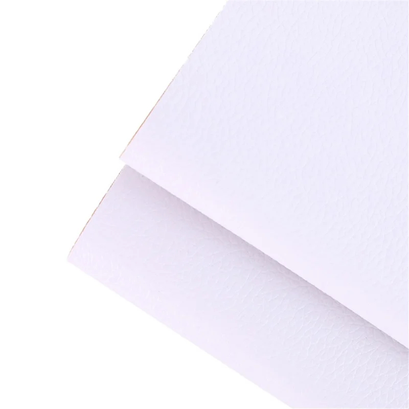 Remendo De Reparo Autoadesivo Couro Artificial 50x137cm - Branco - Eifson