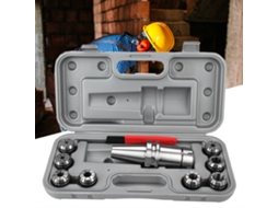 Laxiscreed Kit De Colar De Fixação Bt40-er32-100 Para Centros De Usinagem Cnc, 10 Peças