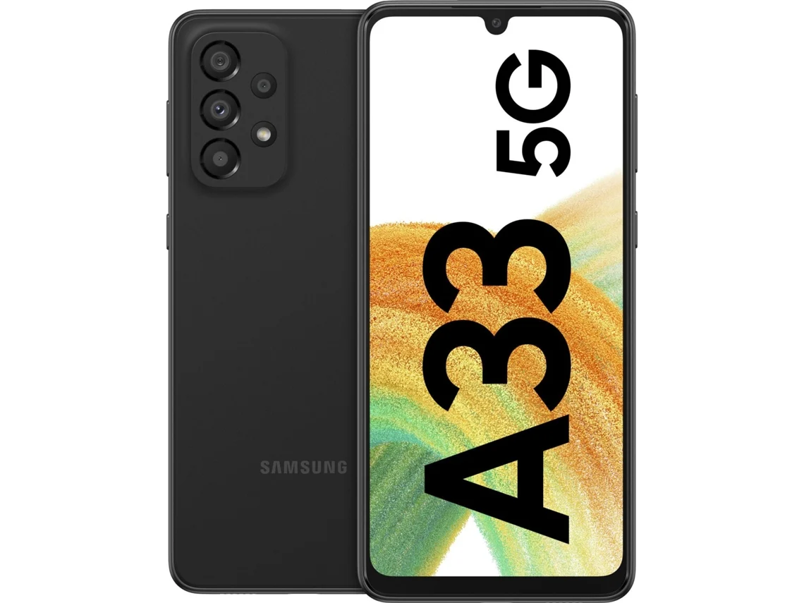 Smartphone SAMSUNG Galaxy A33 5G (Recondicionado Marcas Mínimas - 128 GB - Preto)