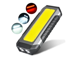 Tocha INSMA Flashlight Luz Cob Led de Trabalho Type-C com Gancho Ferromagnético