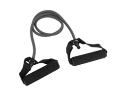 Faixas Elásticas de Resistência para Exercícios, Corda e Elásticos para Treinamento Intensivo, Fitness, Academia de Yoga (preto) - aquaforge