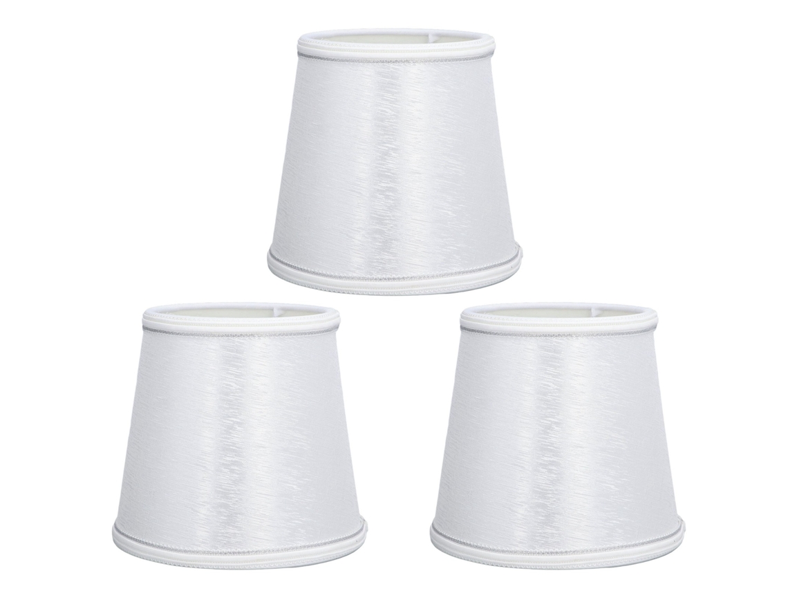 Conjunto De 3 Cúpulas E14 Meson Para Luminária Mesa, Teto Em Tecido Quarto.-aquaforge
