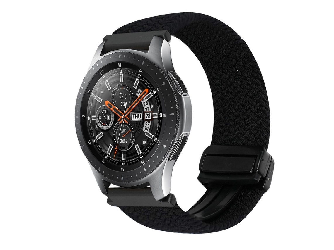 Pulseira De Relógio Trançada Com Fecho Magnético De 22 Mm