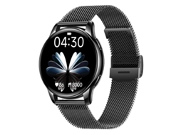 Smartwatch Feminino Bestvite 1,32" Com Chamadas, +100 Exercícios, Ritmo Cardíaco, Sono E Spo2 Preto